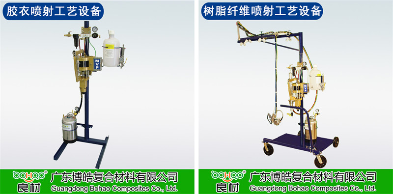 玻璃鋼衛(wèi)浴潔具使用材料/設備優(yōu)選方案:FRP噴涂設備